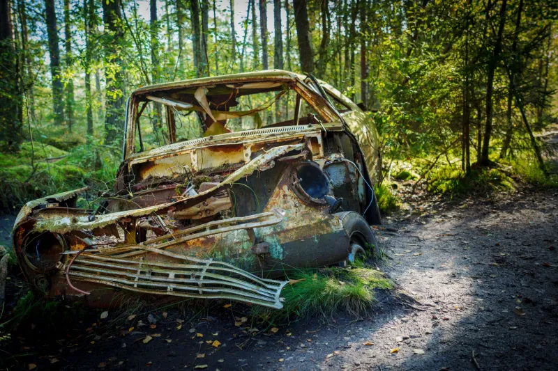 Slow Poison: The Exact Chemicals Leaking From Your Abandoned Car and Where They End Up